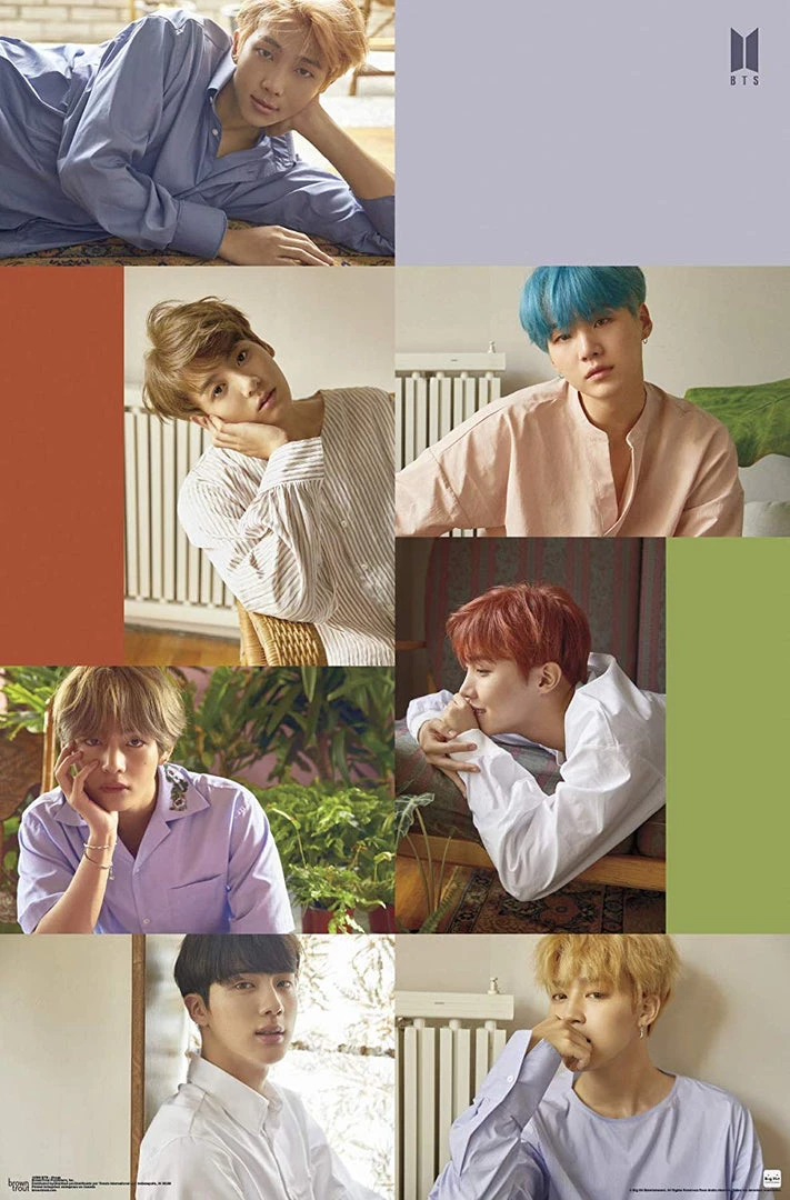 Trends International Music BTS (Bangtan Boys) - Group Wall Poster 3 Trends International Music BTS (Bangtan Boys) - Group Wall Poster