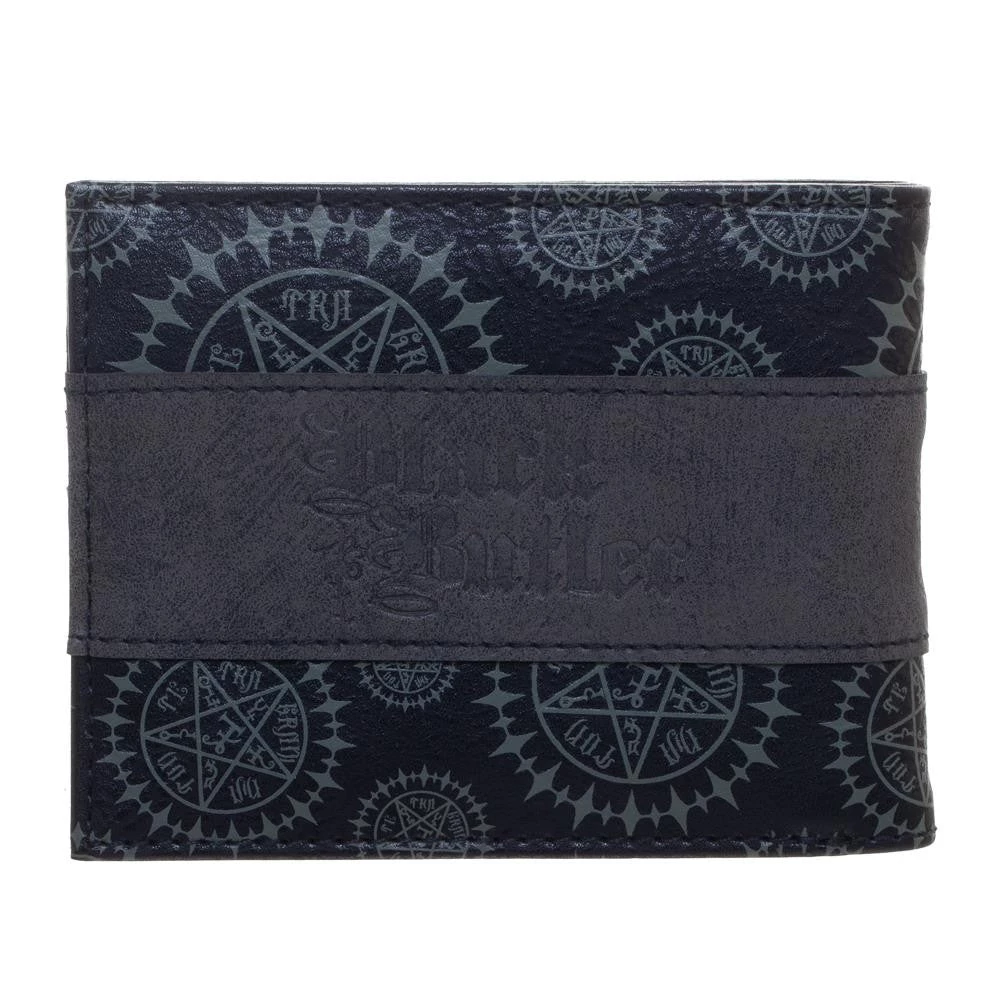 Bioworld Black Butler Bi-fold Wallet 4 Bioworld Black Butler Bi-fold Wallet