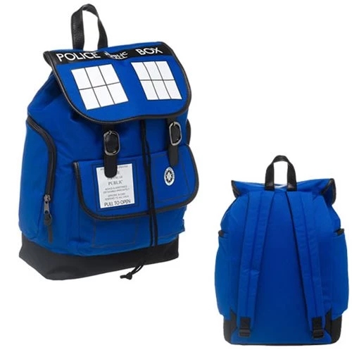 Bioworld Dr. Who Tardis Backpack - Navy Blue Tardis Backpack 4 Bioworld Dr. Who Tardis Backpack - Navy Blue Tardis Backpack