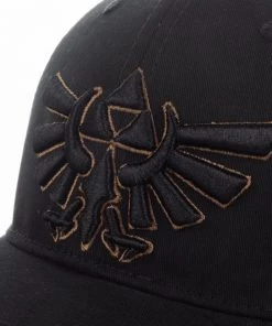 Bioworld Video Games The Legend Of Zelda Triforce Flex Fitted Cap Hat