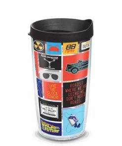 Tervis Back To The Future - Pattern Wrap With Travel Lid Movies