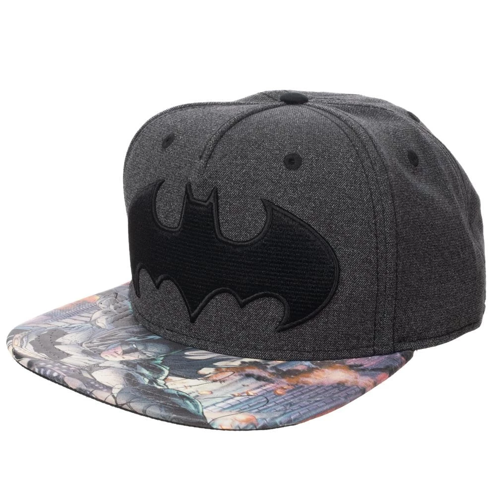 Bioworld Dc Comics Batman Sublimated Bill Snapback 3 Bioworld Dc Comics Batman Sublimated Bill Snapback