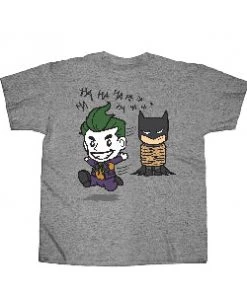 Changes Dc Comics The Joker Running Chibi T-shirt