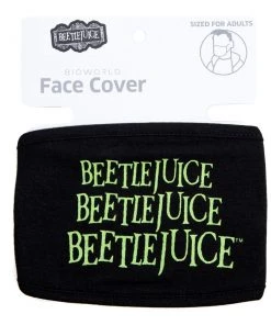 Bioworld Beetlejuice Reusable Face Cover