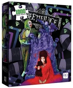 USAopoly Beetlejuice Graveyard Wedding 1000pc Puzzle