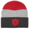 Bioworld Dungeons & Dragons Marled Stripe Beanie