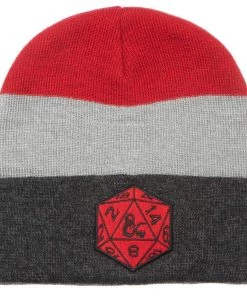 Bioworld Dungeons & Dragons Marled Stripe Beanie