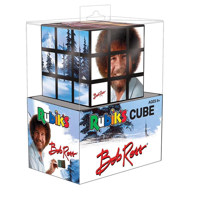 USAopoly Games Bob Ross Edition Rubik's Cube 4 USAopoly Games Bob Ross Edition Rubik's Cube