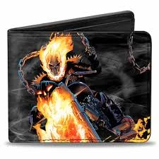 Buckle-Down Ghost Rider Bifold Wallet Marvel