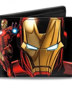 Buckle-Down Men's Iron Man Billfold Wallet Disney