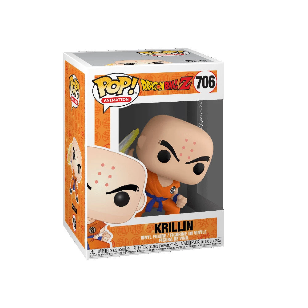 Funko Pop! Animation: Dragonball Z - Krillin With Destructo Disc Funko Pops! 4 Funko Pop! Animation: Dragonball Z - Krillin With Destructo Disc Funko Pops!