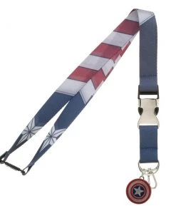 Bioworld Captain America Suit-Up Lanyard