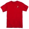 Trevco Movies TV Series Star Trek Scotty Engineering Uniform Red Adult T-Shirt