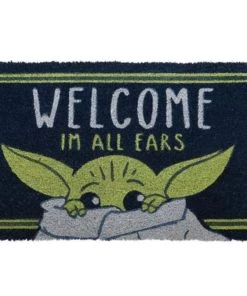 Pyramid America Disney Star Wars The Mandalorian - I'm All Ears 17" X 29" Coir Doormat