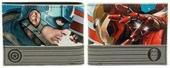 Bioworld Captain America: Civil War Bi-Fold Wallet Marvel