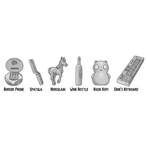 USAopoly Bob's Burgers CLUE®: Bob’s Burgers 5 USAopoly Bob's Burgers CLUE®: Bob’s Burgers