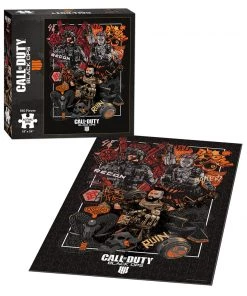 USAopoly Video Games Call Of Duty Black Ops 4 “Specialist” 550 Piece Puzzles