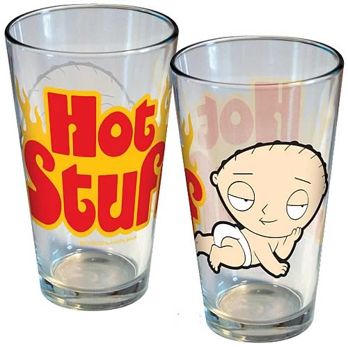 ICUP Family Guy Hot Stuff Stewie 16 Oz. Pint Glass Houseware 3 ICUP Family Guy Hot Stuff Stewie 16 Oz. Pint Glass Houseware