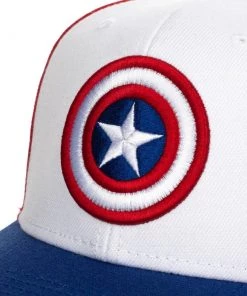 Bioworld Captain America Pre-Curved Snapback