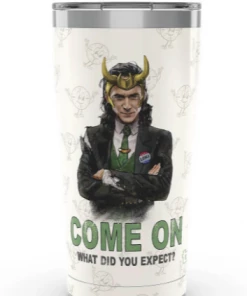 Kryptonite Character Store Disney Marvel - Loki Character Tumbler 20 Oz.
