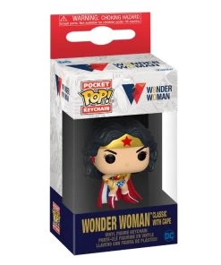 Funko Keychain- Wonder Woman Classic With Cape - WW80
