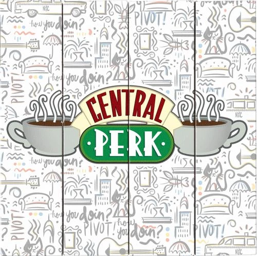 Spoontiques Central Perk Wood Sign 3 Spoontiques Central Perk Wood Sign