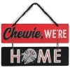 Open Road Brands Chewie We're Home Star Wars Linked Hanging Metal Sign Disney