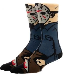 Bioworld Friday The 13th Voorhees Classic Films 360 Character Sock