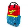 DC Wonder Woman Vintage Nylon Square Backpack Loungefly 1 DC Wonder Woman Vintage Nylon Square Backpack Loungefly