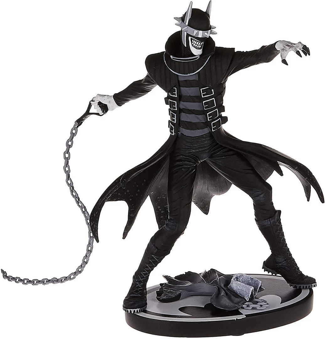 Diamond DC Comics DC Collectibles Batman Black & White: The Batman Who Laughs Resin Statue Figure 3 Diamond DC Comics DC Collectibles Batman Black & White: The Batman Who Laughs Resin Statue Figure