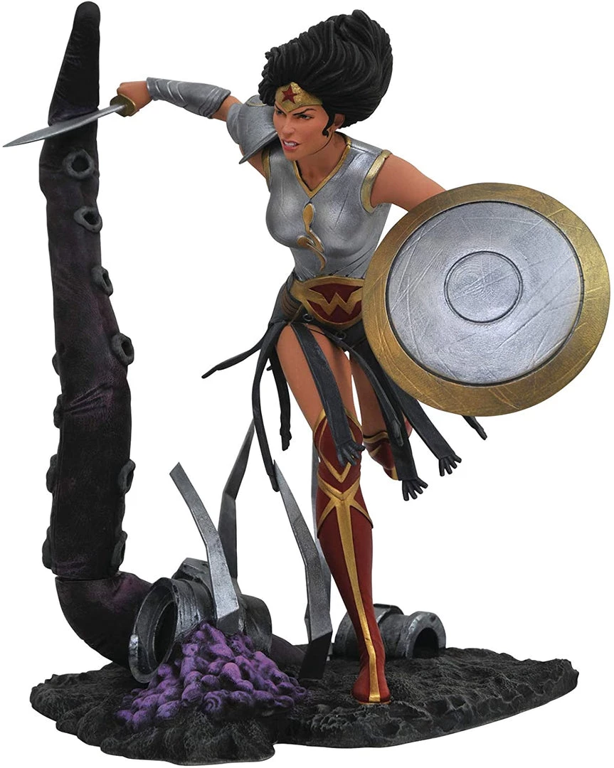 Diamond DC Comic Gallery: Dark Nights Metal: Wonder Woman PVC Diorama Figure DC Comics 3 Diamond DC Comic Gallery: Dark Nights Metal: Wonder Woman PVC Diorama Figure DC Comics