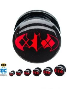 Body Vibe DC Comics Batman Harley Quinn Screw Fit Plug