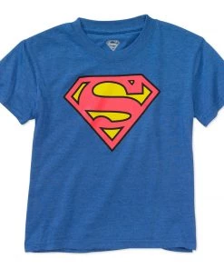 Bioworld DC Comics Superman Logo Graphic Short Sleeve Youth T-Shirt
