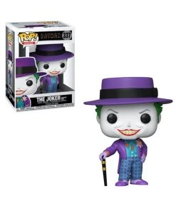 Funko Pops! DC Heroes: Batman 1989 - Joker W/ Hat Funko Pop! Vinyl Figure 6 Funko Pops! DC Heroes: Batman 1989 - Joker W/ Hat Funko Pop! Vinyl Figure