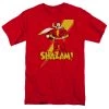 Trevco DC Comics Captain Shazam Superhero T Shirt