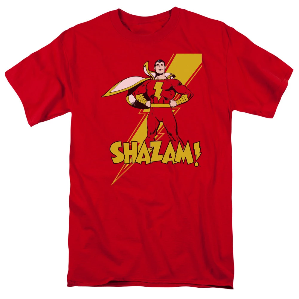Trevco DC Comics Captain Shazam Superhero T Shirt 3 Trevco DC Comics Captain Shazam Superhero T Shirt