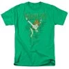 Trevco Dc-Poison Ivy - Short Sleeve Adult T-shirt - Green DC Comics