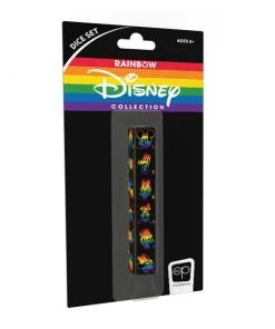 USAopoly Disney Rainbow LQBT Dice Set
