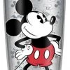 Silver Buffalo Disney Mickey Mouse Since 1928 20oz Double Wall Travel Tumbler