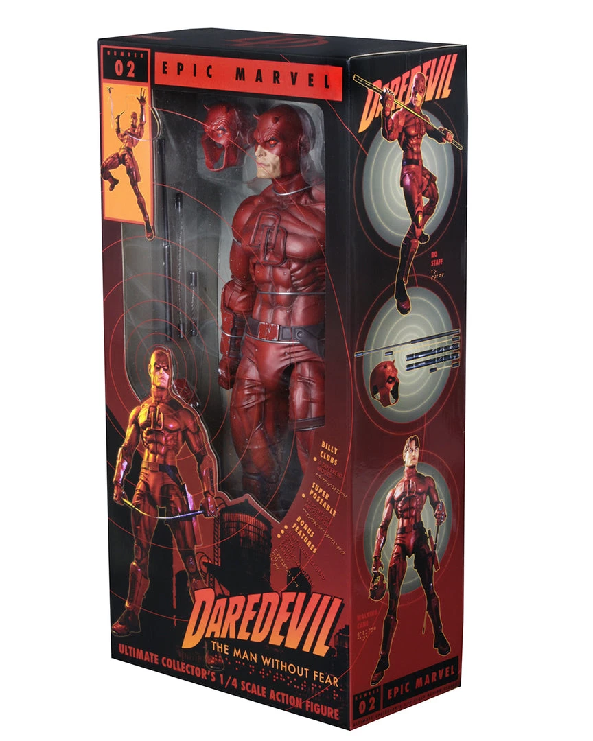 NECA Marvel Classics Daredevil 1/4 Action Figure 6 NECA Marvel Classics Daredevil 1/4 Action Figure