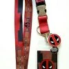Bioworld Marvel Deadpool Lanyard W/ Metal Charm