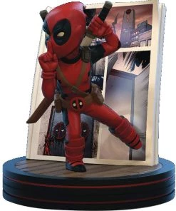 Quantum Mechanix Marvel Deadpool 4D Q-Fig Diorama Figure