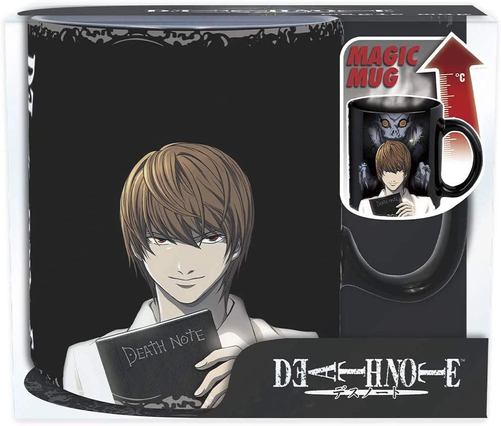 Abysse America Death Note - Kira & L Heat-Change Mug 3 Abysse America Death Note - Kira & L Heat-Change Mug