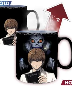 Abysse America Death Note - Kira & L Heat-Change Mug