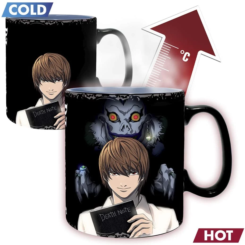 Abysse America Death Note - Kira & L Heat-Change Mug 4 Abysse America Death Note - Kira & L Heat-Change Mug