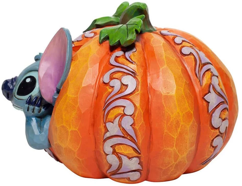 Enesco Disney Traditions By Jim Shore Stitch In Jack O Lantern Figurine 8 Enesco Disney Traditions By Jim Shore Stitch In Jack O Lantern Figurine