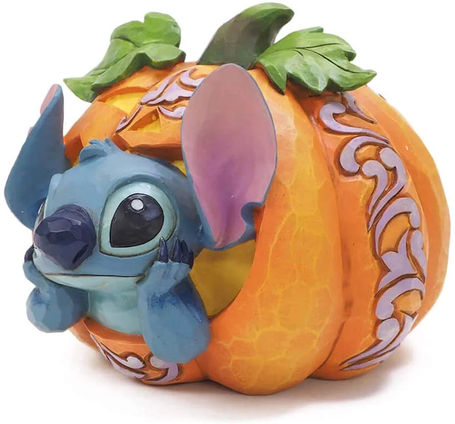 Enesco Disney Traditions By Jim Shore Stitch In Jack O Lantern Figurine 5 Enesco Disney Traditions By Jim Shore Stitch In Jack O Lantern Figurine