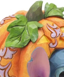 Enesco Disney Traditions By Jim Shore Stitch In Jack O Lantern Figurine