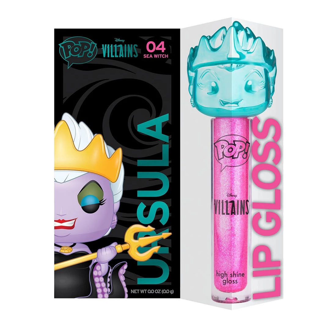 Disney: Villains Ursula (Teal) Funko Pop! Lip Gloss 3 Disney: Villains Ursula (Teal) Funko Pop! Lip Gloss