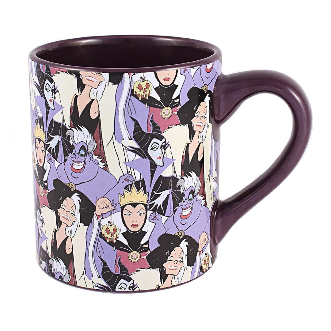Silver Buffalo Disney Villains Collage Ceramic Mug, 14 Oz 4 Silver Buffalo Disney Villains Collage Ceramic Mug, 14 Oz